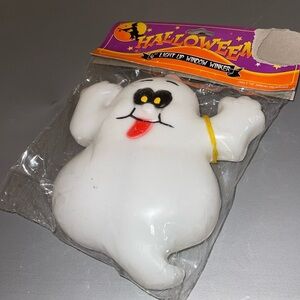 🍀5/$25🍀 New Vintage 6” Light Up Window Winker Ghost‎ 👻 Halloween